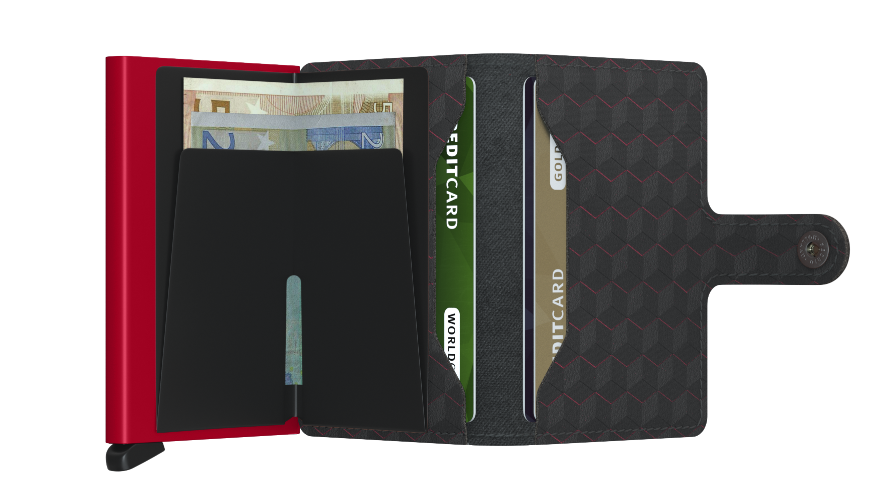 SECRID RFID Blocking Mini Wallet with Card Holder - Slim & Compact for Travel, Business & Everyday Use