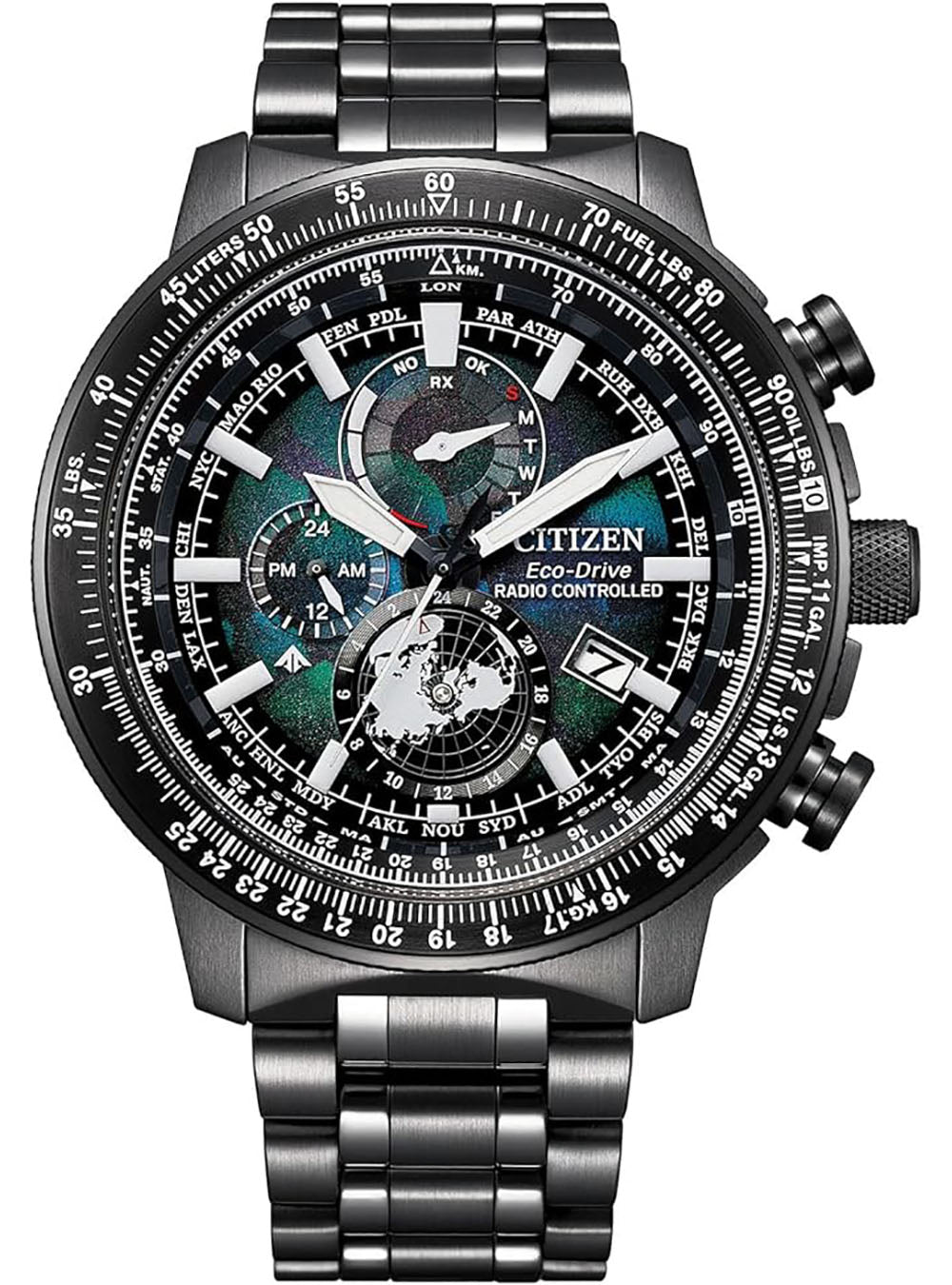 CITIZEN PROMASTER SKY Layers of Time Limited Edition BY3005-56E Men's Eco-Drive Watch - Japanese Movement, JDM - Perfect for Aviation Enthusiasts & Luxury Collectors