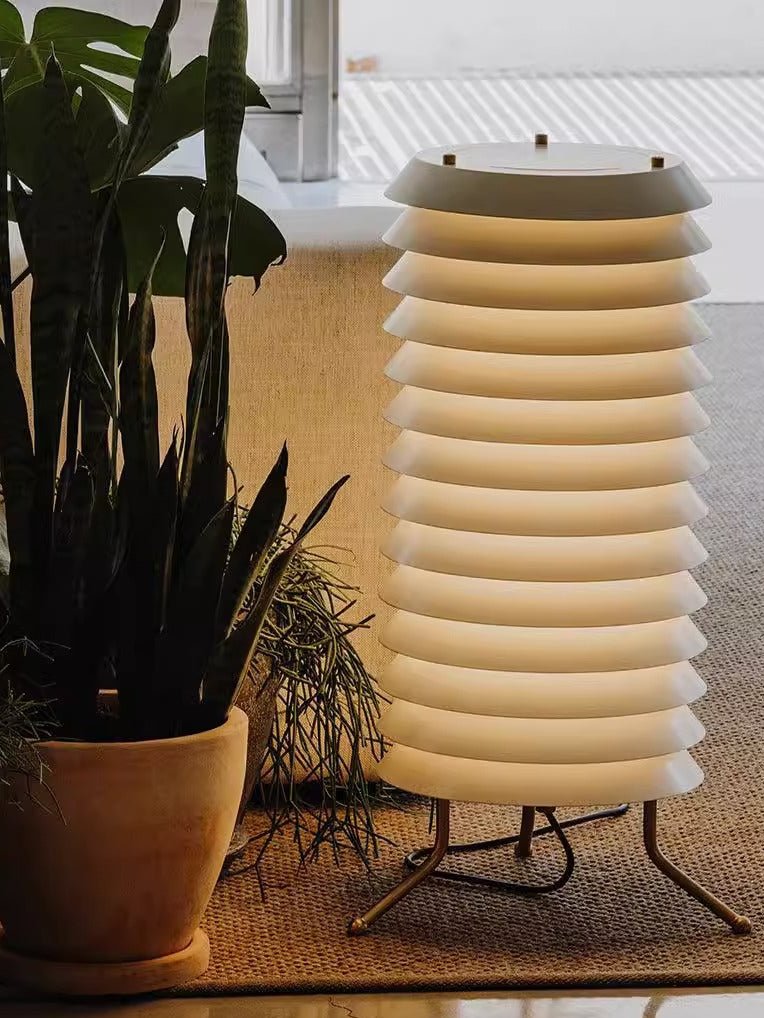 Baltic Tower Table Lamp - Modern LED Desk Light for Home Office, Bedroom & Living Room - Perfect for Reading, Working & Relaxing