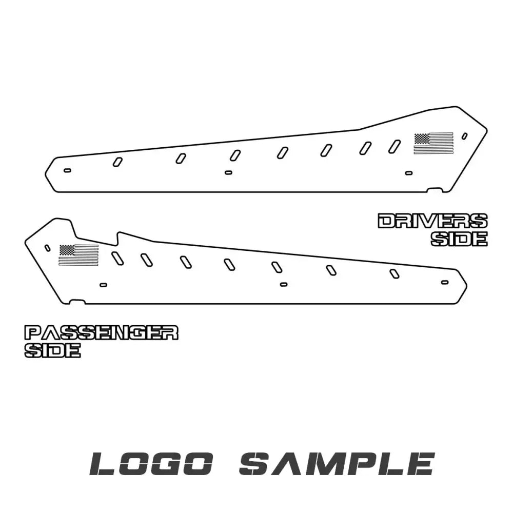 Custom Rock Sliders for Polaris RZR XP 1000 Turbo S 4 Seater (2019-2022 Models) - Heavy Duty Off-Road Protection for Trail Riding & Rock Crawling