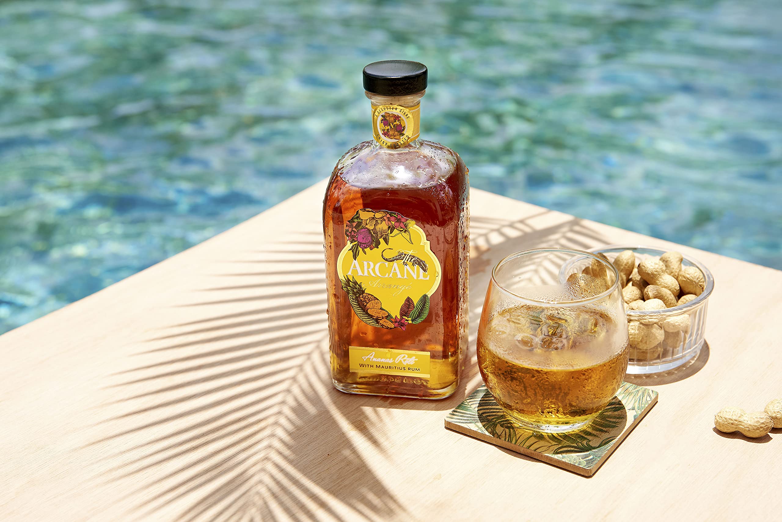 Premium Arcane Arranged Roast Pineapple Flavored Vodka 40% Vol. 0.7L - Perfect for Cocktails, Parties & Gift Giving
