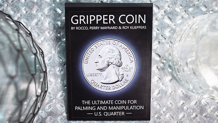 Gripper Coin (Single/U.S. Quarter) - Secure and Organize Your Coins for Easy Storage & Travel