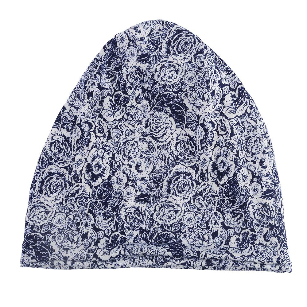 Women's Soft Stretchy Chemo Beanie Hat - Comfortable Loose Fit Cotton Headwear for Cancer Patients - Perfect for Chemotherapy, Cold Weather & Everyday Wear