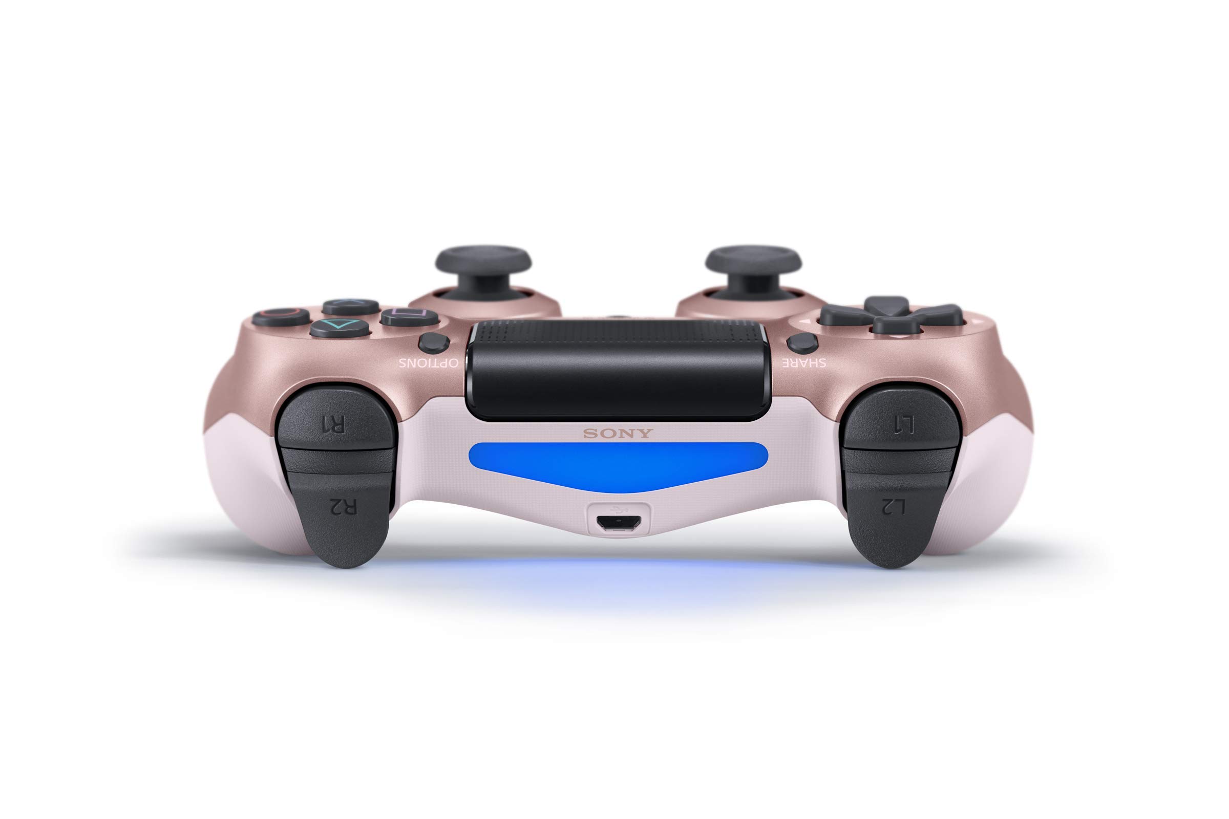 Renewed DualShock 4 Wireless Controller for PS4 - Rose Gold | Official Sony Playstation 4 Gamepad | Perfect for Gaming, Streaming & Multiplayer Sessions