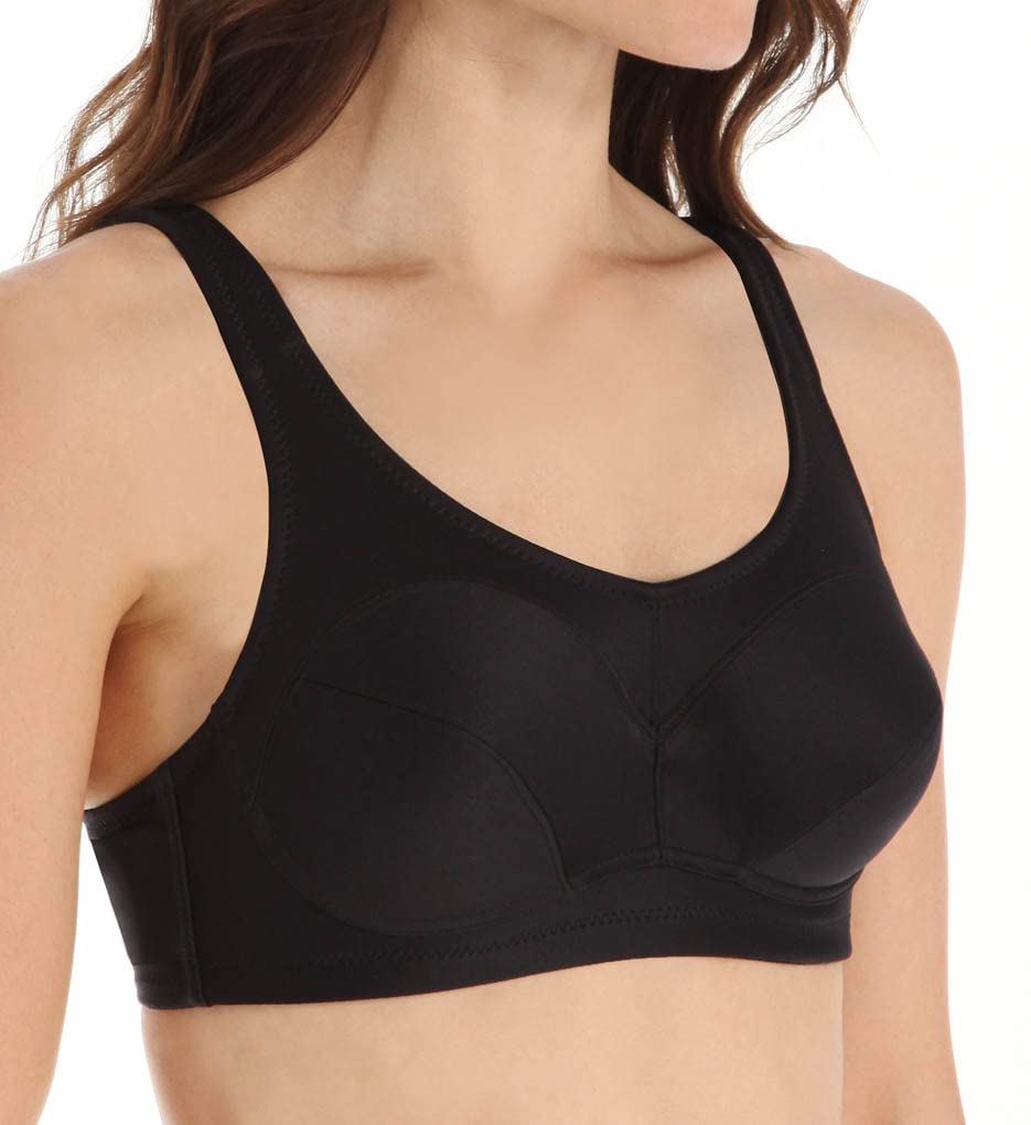 Lunaire Women's Coolmax High Impact Sports Bra - Moisture Wicking, Supportive Workout Top for Running, Yoga & Gym