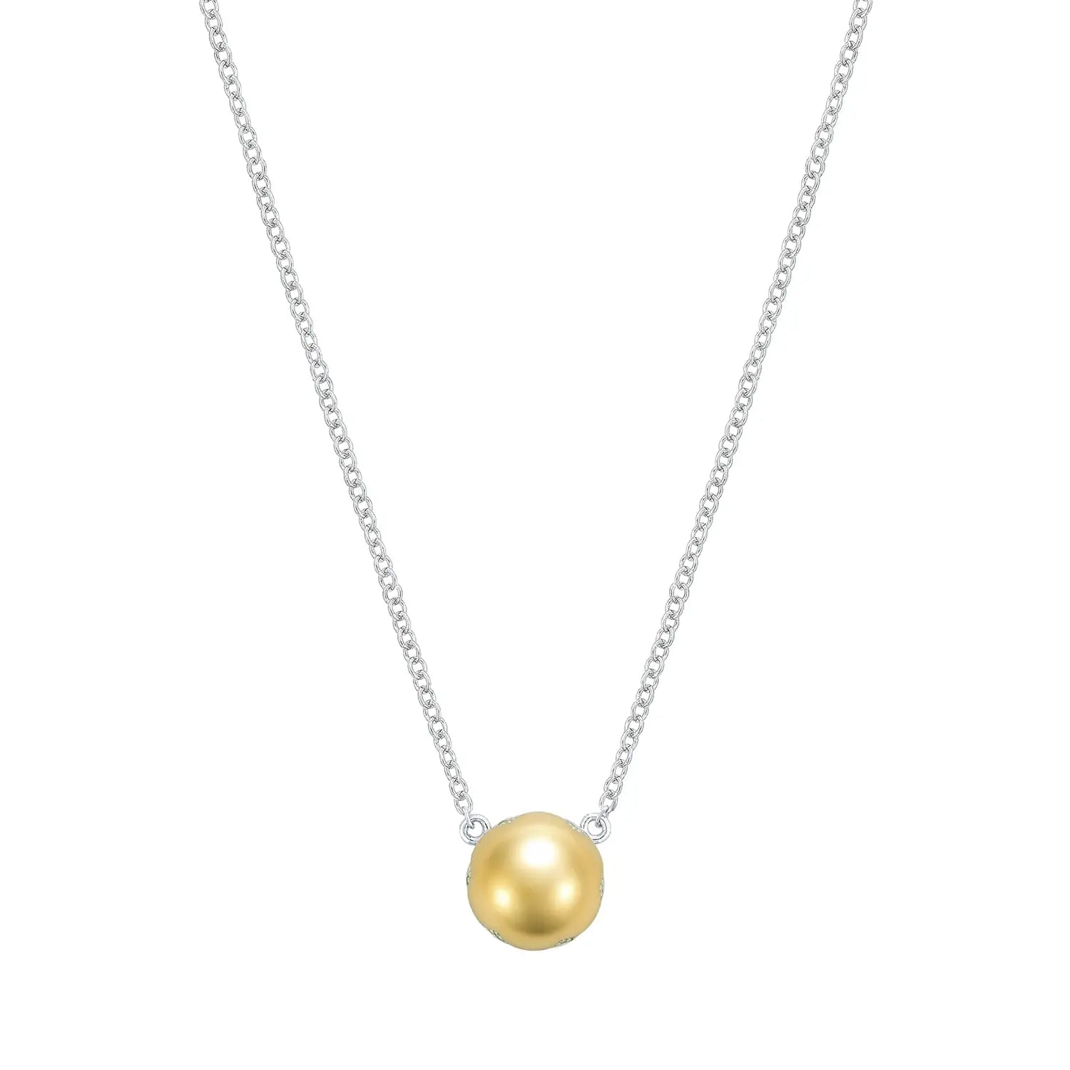 Tacori Sonoma Mist 18K White Gold Dew Drop Necklace for Women - Elegant Dainty Pendant Jewelry Gift for Anniversary, Wedding & Special Occasions
