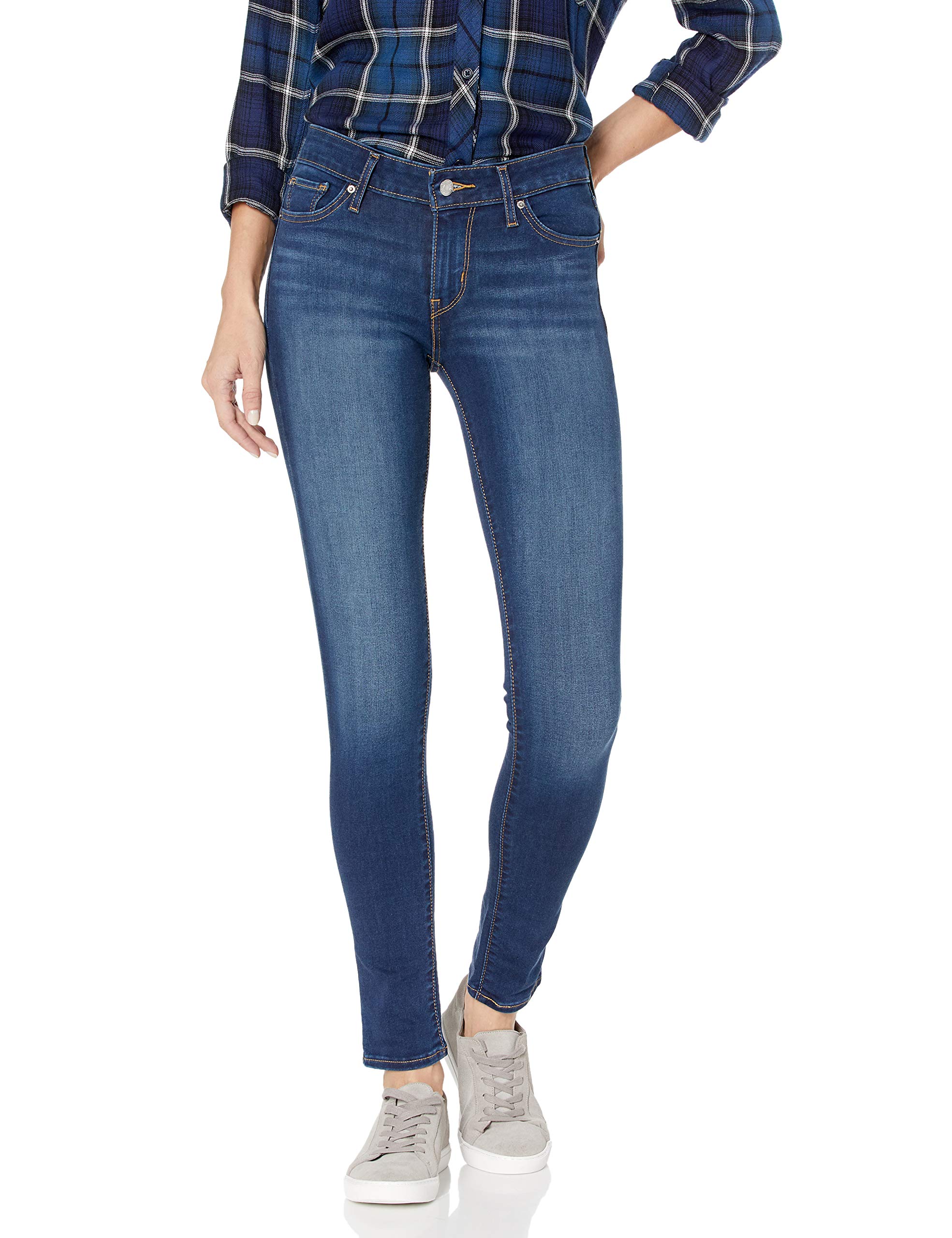 Levi's Women's 711 Skinny Jeans - High Waist Stretch Denim Pants for Everyday Wear | Office, Casual & Night Out Outfits
