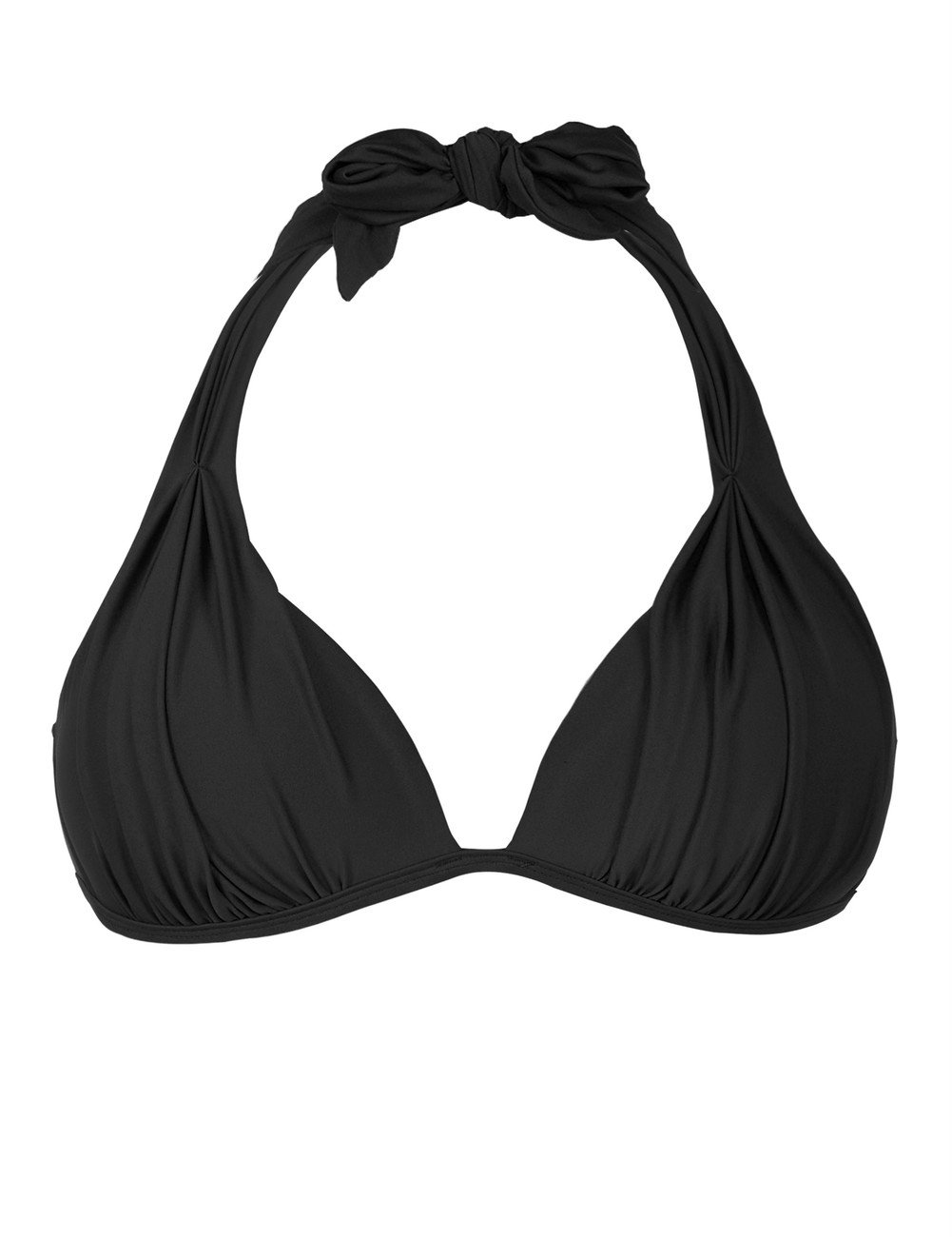 Firpearl Women's Sexy Triangle Bikini Top - Ruched Halter Swimwear for Women - Perfect for Beach, Pool Party & Summer Vacation