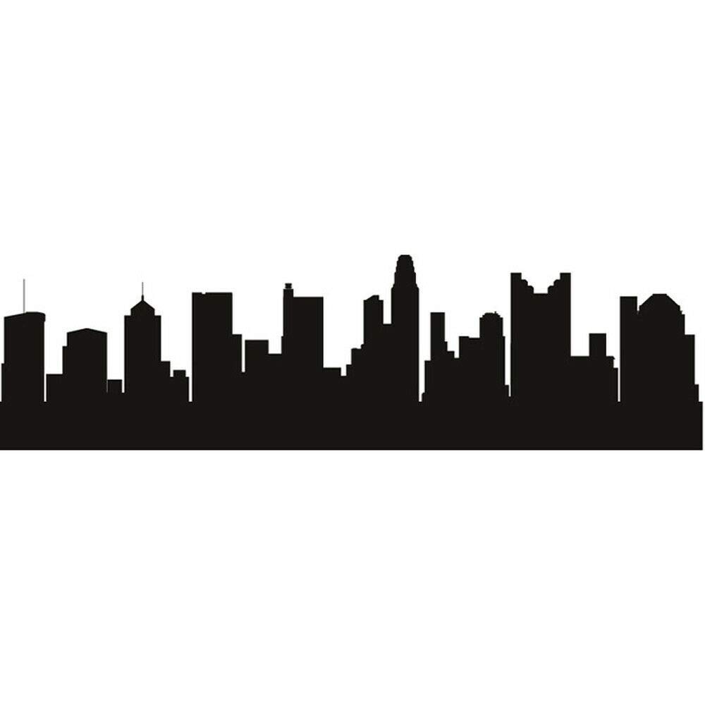 Columbus Ohio Skyline Rubber Stamp - Custom Business Logo & Wedding Invitation Stamp for Save the Date Cards, DIY Scrapbooking & Craft Projects