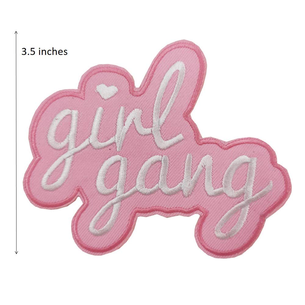 Cute Girl Gang High Maintenance Embroidered Iron-On Patch for Jackets, Bags & DIY Crafts - Fun Fashion Accessory for Teens & Women