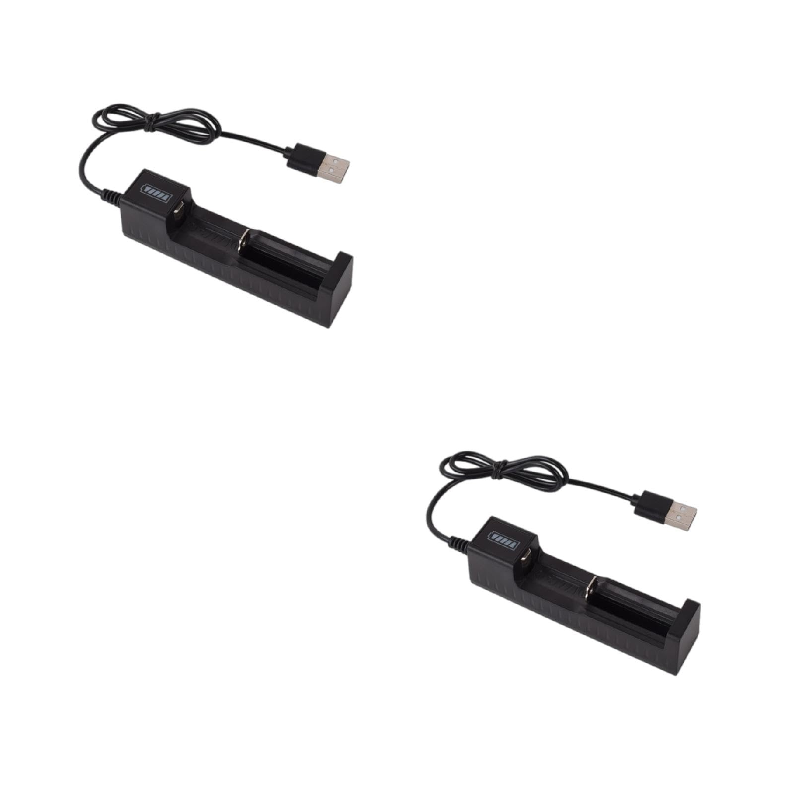 YAOGUI Universal USB Battery Charger for 4.2V 18650 18490 Li-ion Rechargeable Batteries - Smart Charging Adapter with 1 Slot - Perfect for Flashlights, Vape Mods, and Electronic Devices