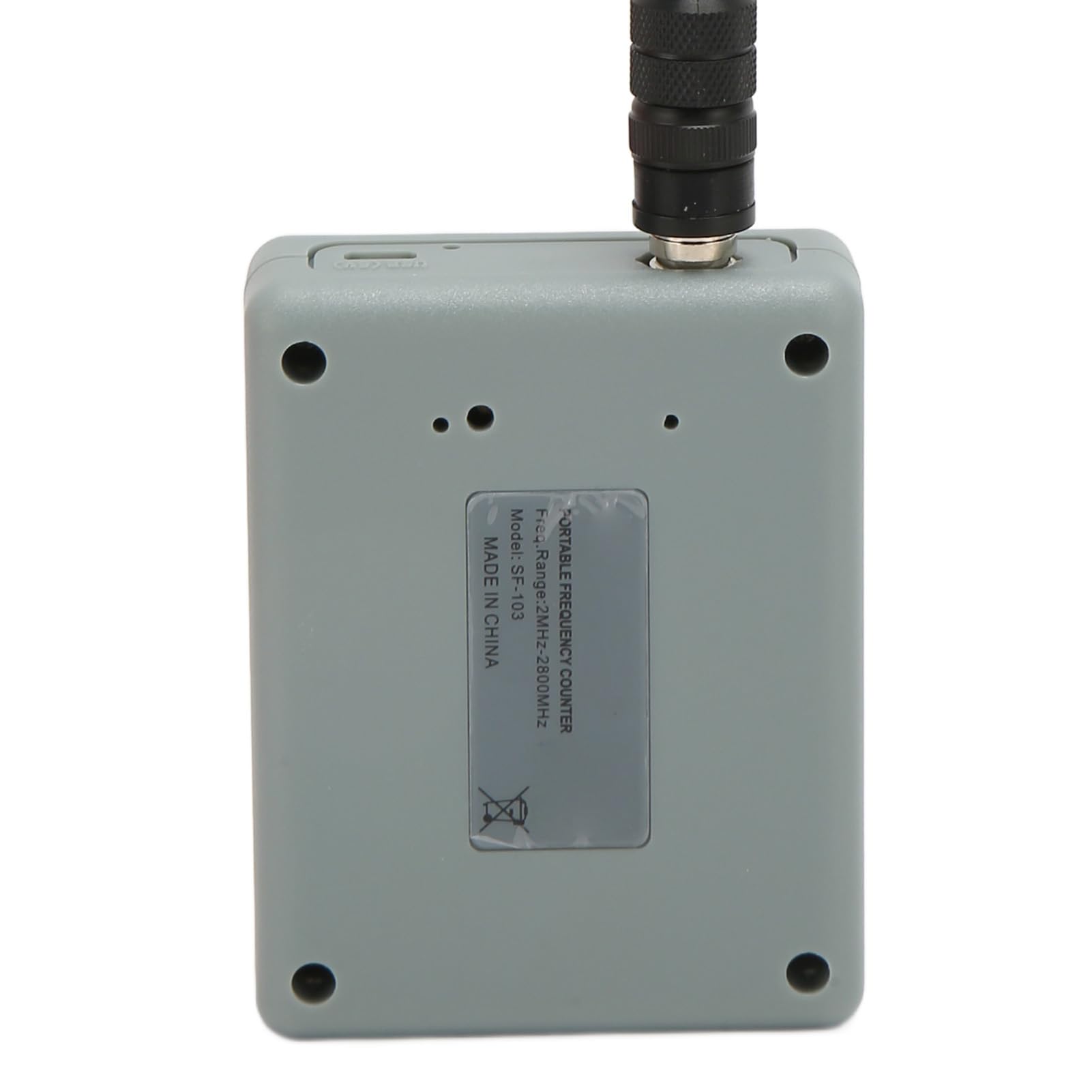 SF103 Portable Frequency Counter 2MHz to 2.8GHz - Handheld Two Way Radio Frequency Meter for DMR Analog, Ham Radio, Walkie Talkie - Perfect for Radio Hobbyists and Technicians (Ideal for Field Testing and Equipment Calibration)