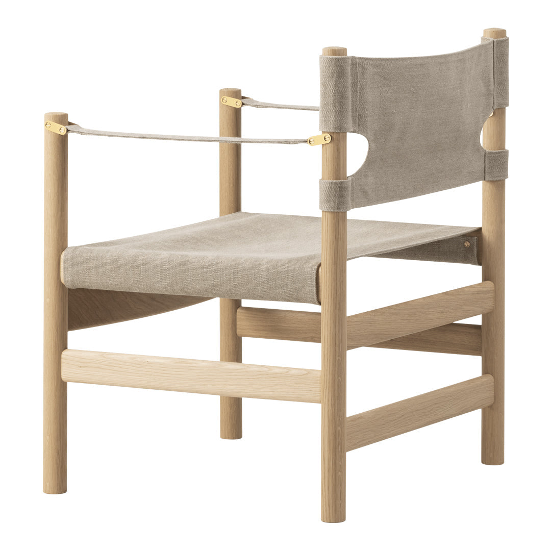 Borge Mogensen Canvas 21 Chair - Mid-Century Modern Dining Chair by Fredericia Furniture - Perfect for Dining Rooms, Kitchens & Home Offices
