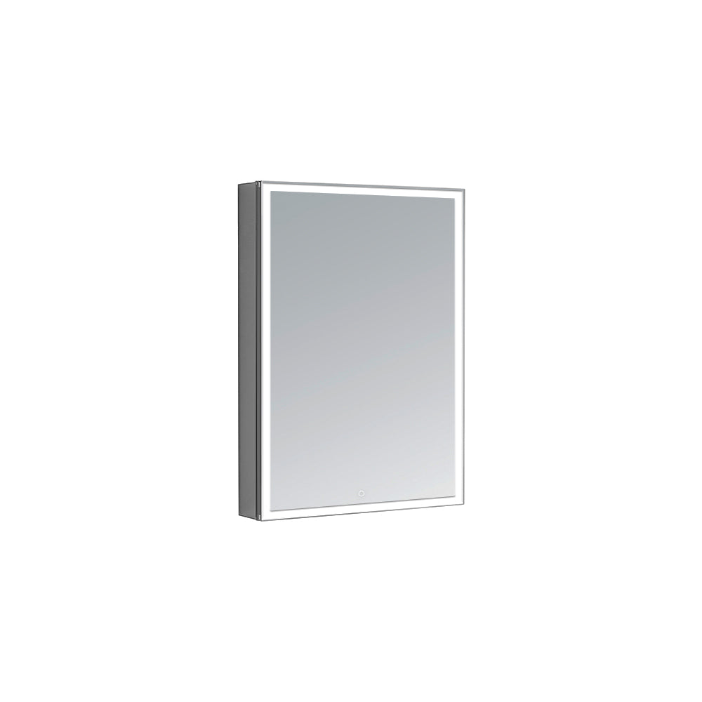 Aquadom Edge Royale 20x32 LED Lighted Medicine Cabinet - Right or Left Hinge Bathroom Mirror with Soft Lighting for Shaving & Makeup | Perfect for Modern Bathrooms & Vanities