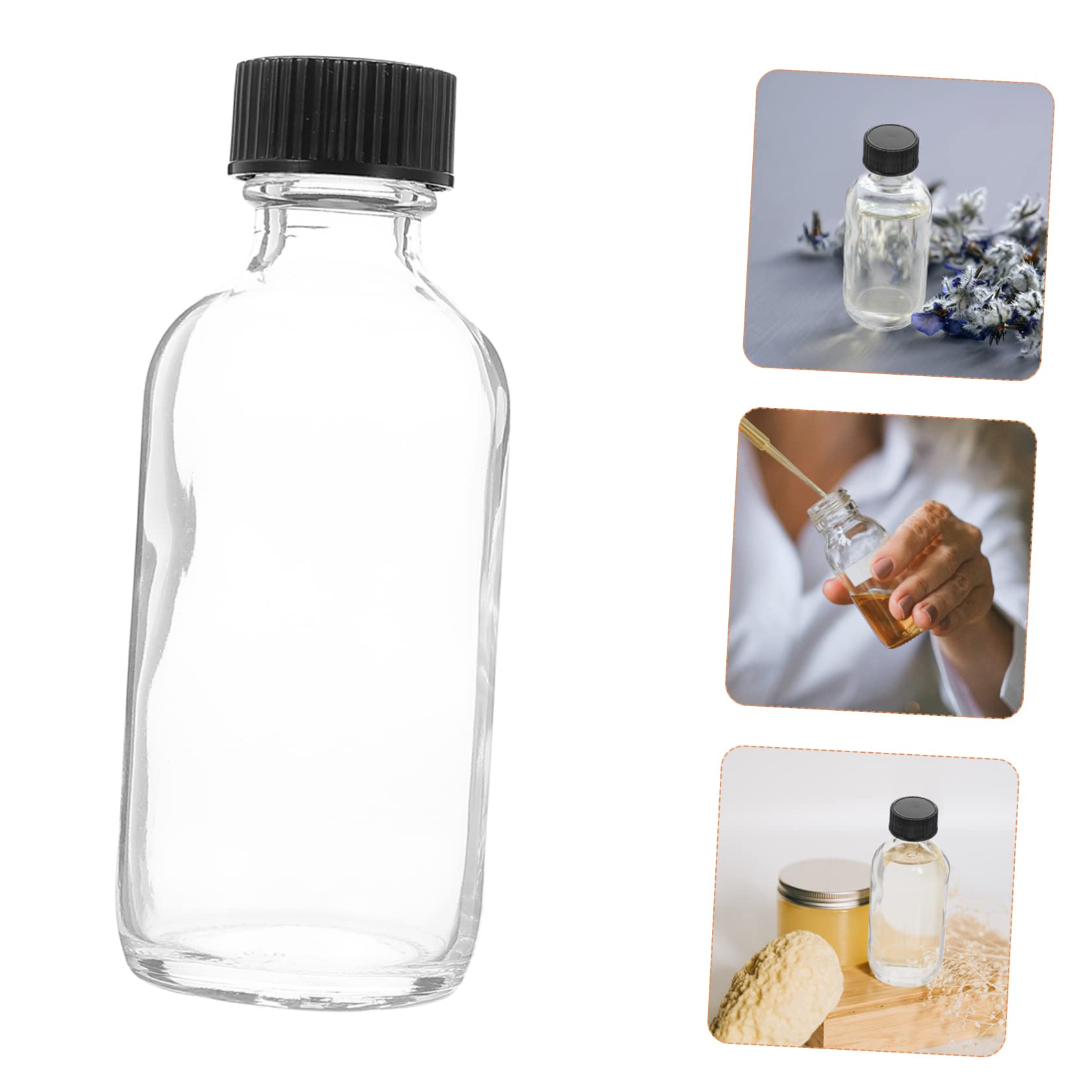 Hoement 15Pcs Amber Glass Essential Oil Bottles - Multipurpose Empty Glass Bottles for Perfume, Cosmetics & Samples | Portable Vials for DIY, Aromatherapy & Travel Use