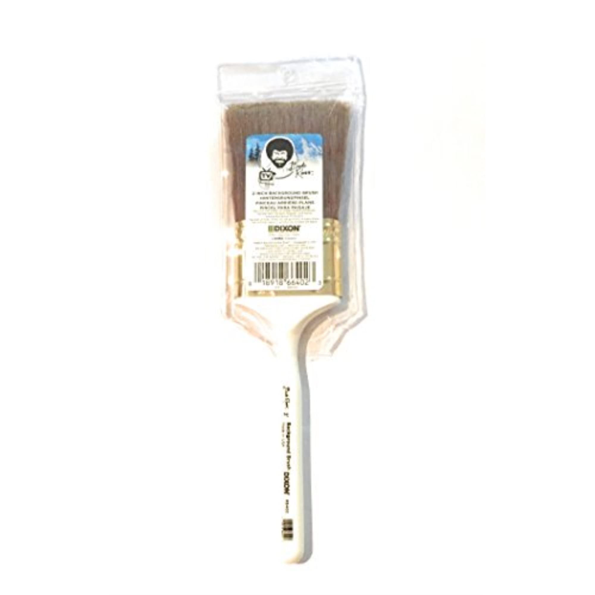 Bob Ross 2-Inch Background Blender Brush (CR6402) - Perfect for Oil Painting & Canvas Art