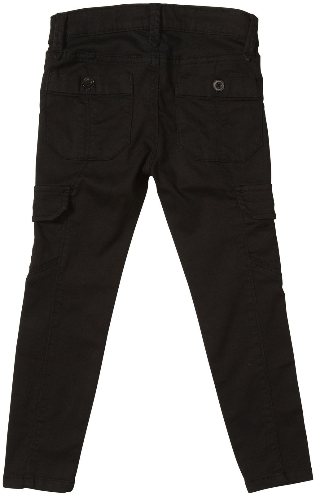 Joe's Jeans Kids Military Cargo Jeggings for Toddlers & Children | Stretch Comfort Fit | Jet Black Size 6 | Playtime, School & Casual Wear