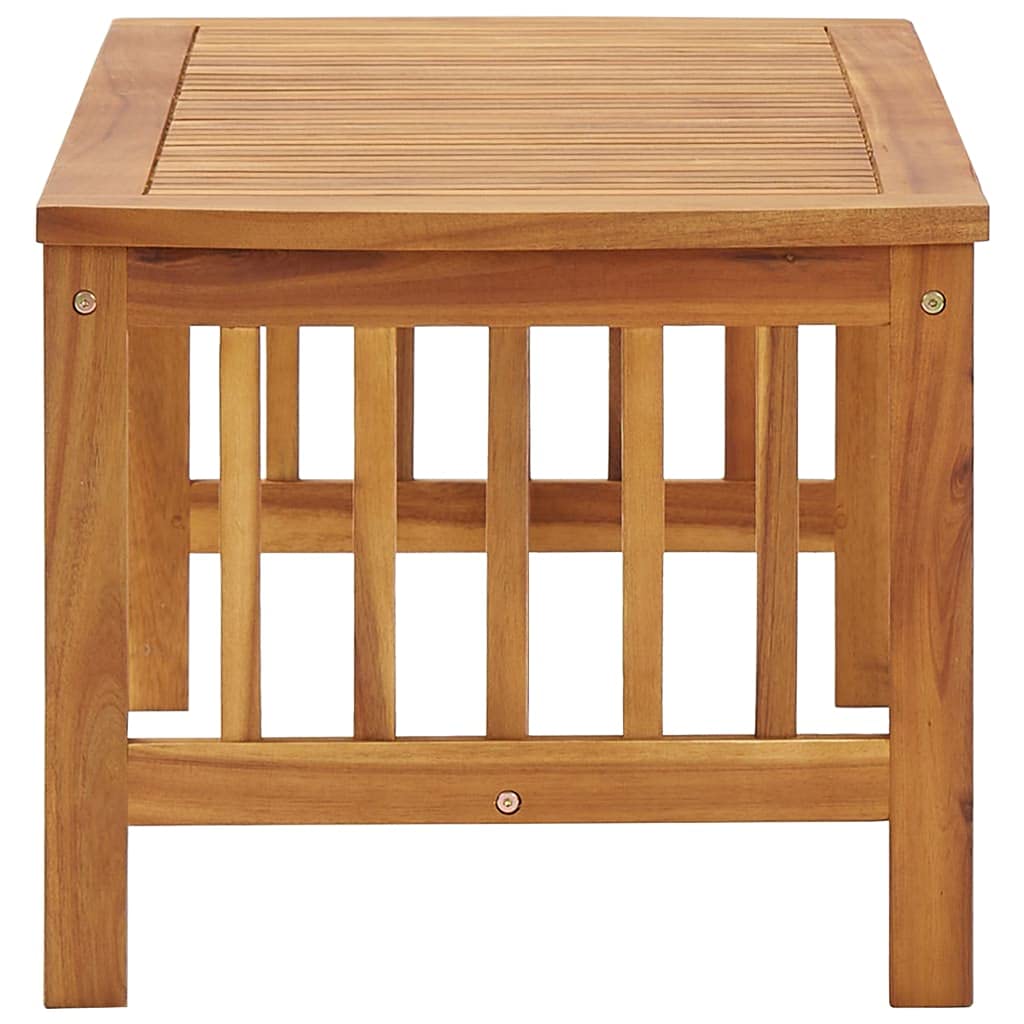 Solid Acacia Wood Coffee Table - 40.2