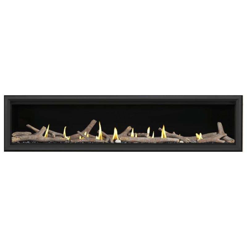 Napoleon Vector 74 Linear Direct Vent Gas Fireplace - LV74N | Modern Home Heating Solution for Living Rooms & Patios