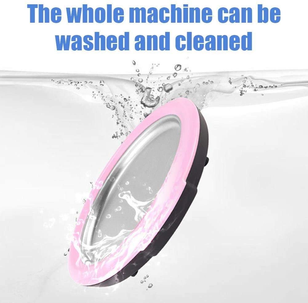 Pink Ice Cream Roll Maker Machine - DIY Rolled Ice Cream & Frozen Yogurt Maker with Non-Stick Plate - Perfect for Parties, Dessert Shops & Home Use