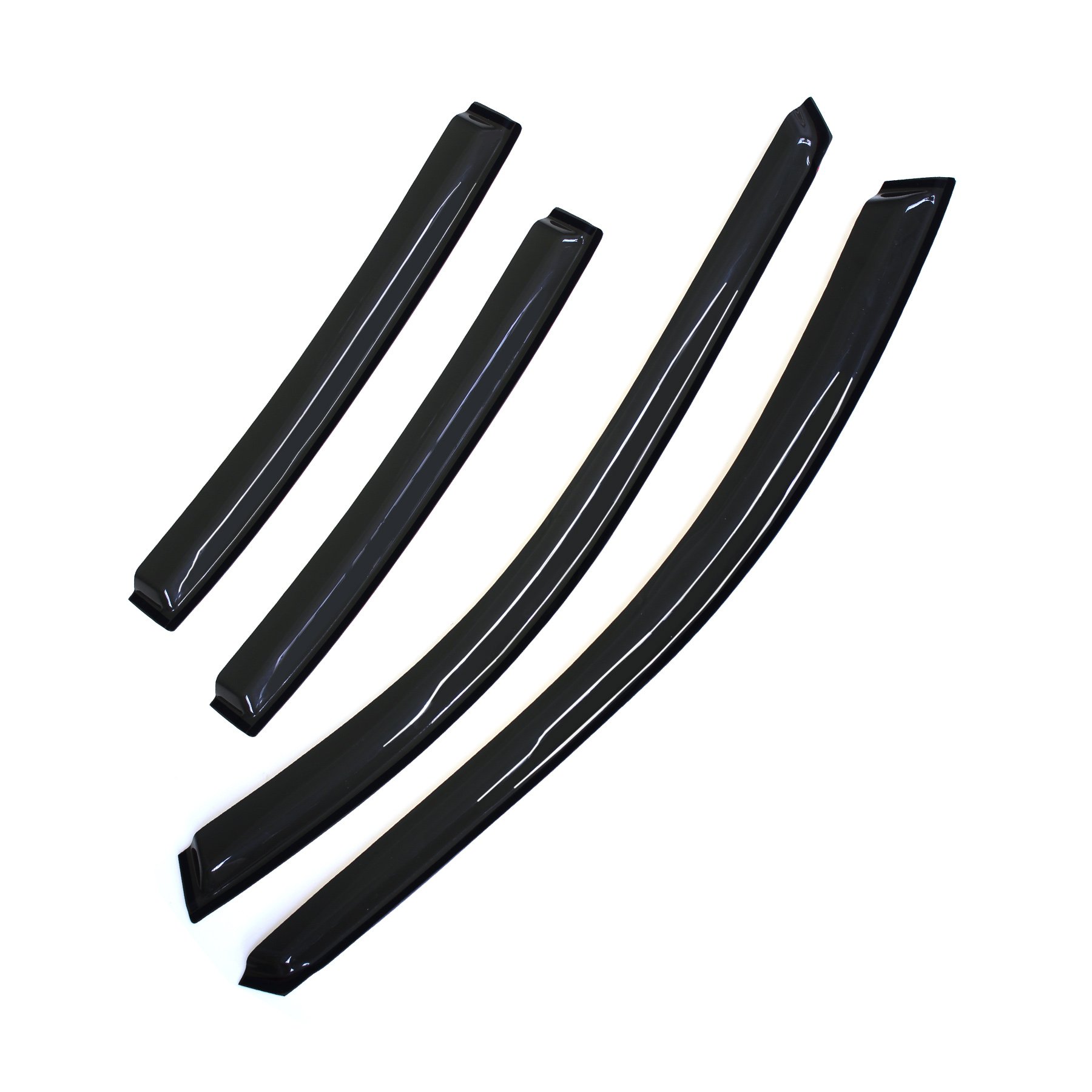 4pcs Side Window Deflectors for 2004-2008 Acura TL - Rain Guards & Sun Visors | Perfect for All-Weather Protection & Driving Comfort