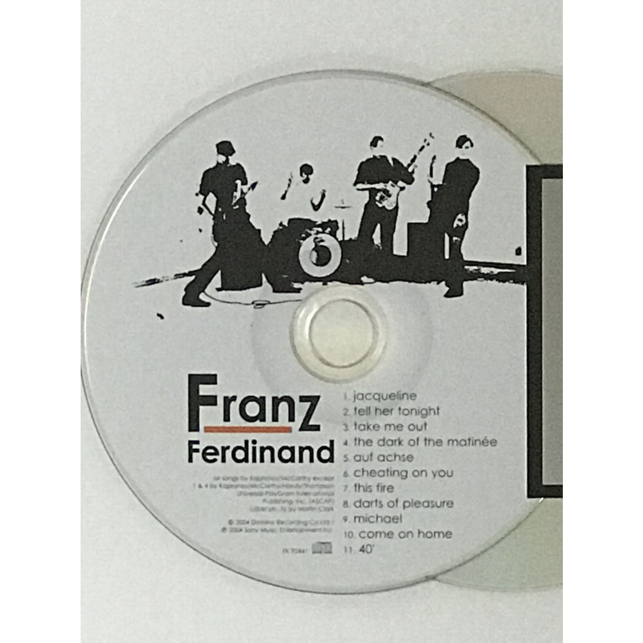 Franz Ferdinand Self-Titled Debut Album - RIAA Certified Platinum Record Award - Perfect for Music Collectors & Display in Home, Office, or Studio