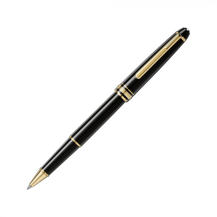 Montblanc Meisterstück Classique Gold Coated Rollerball Pen - Premium Writing Instrument for Business, Gifting & Signature Signing