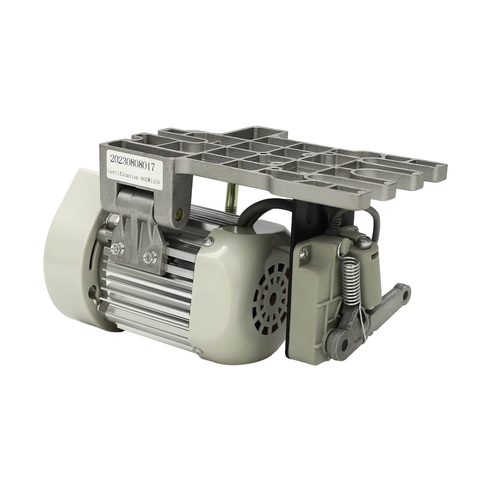Brushless Servo Motor for Industrial Sewing Machine - Energy Saving, Quiet Operation with Split Motor & Controller (12.4x11x8.3 Inch) - Perfect for Heavy-Duty Garment Manufacturing and Textile Production