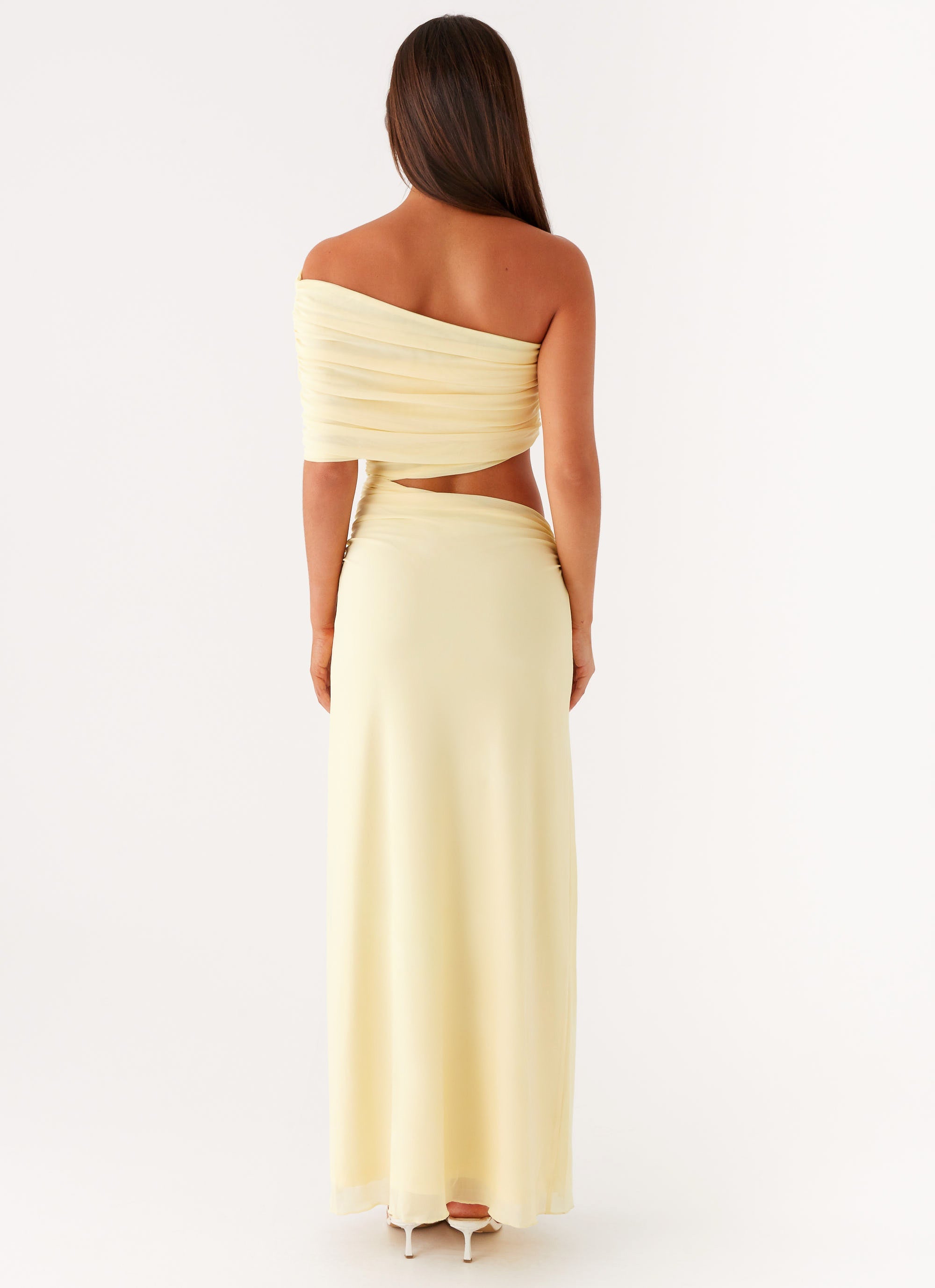 Gillian Women's Maxi Dress - Flowy Long Summer Dress in Yellow | Perfect for Beach, Vacation & Casual Wear
