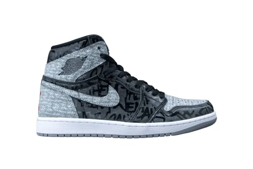 Black White Particle Grey