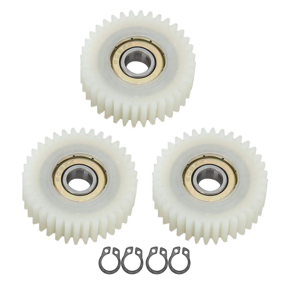 3PCS Nylon 36 Tooth E Motor Gear - Professional Planetary Gear for Electric Car & Scooter Steering Clutch Equipment | Durable Motor Tool Accessory | Perfect for DIY Repairs, RC Vehicles, and Electric Mobility Upgrades