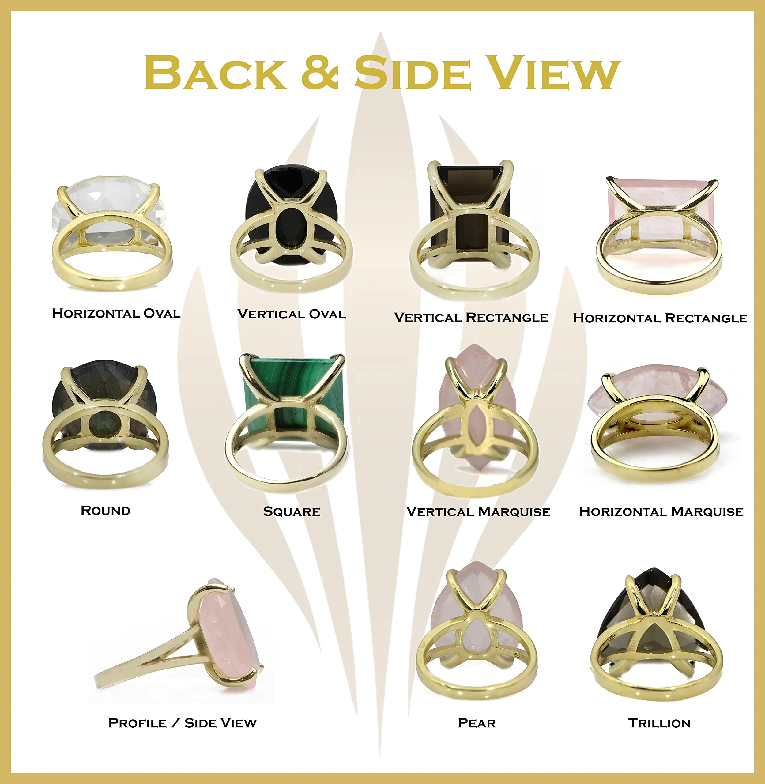 Natural Rhodonite Ring - Gold Filled Oval Gemstone Jewelry for Women - Perfect Gift & Everyday Wear