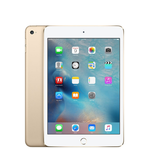 Apple iPad Mini 4 16GB Wi-Fi Gold - Compact Tablet for Reading, Gaming & Travel | Lightweight & Portable Design for Students & Professionals