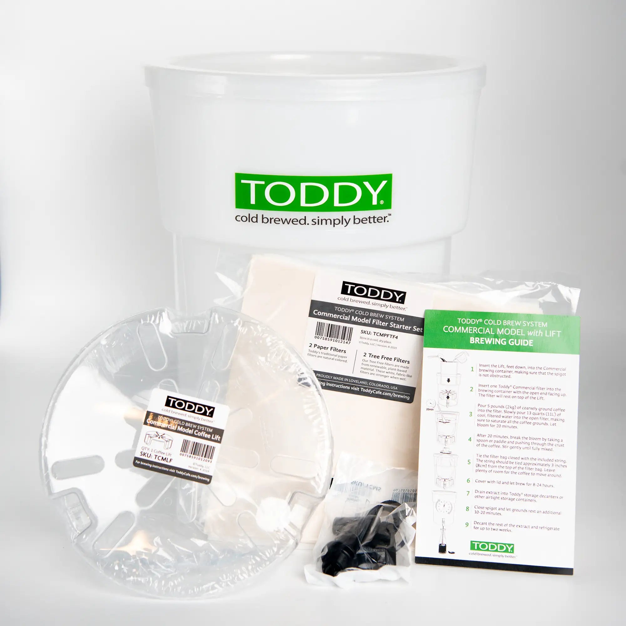 Commercial Cold Brew Coffee Maker Toddy Bucket - Large Capacity for Cafes & Restaurants - Perfect for Iced Coffee, Cold Brew Concentrate & Batch Brewing