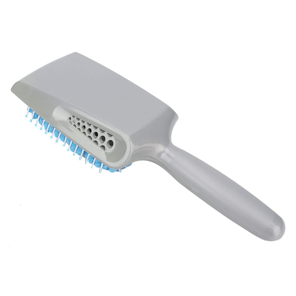 Cocoarm Quick-Dry Hair Brush - Anti-Static Microfiber for Scalp Massage & Styling (Blue)