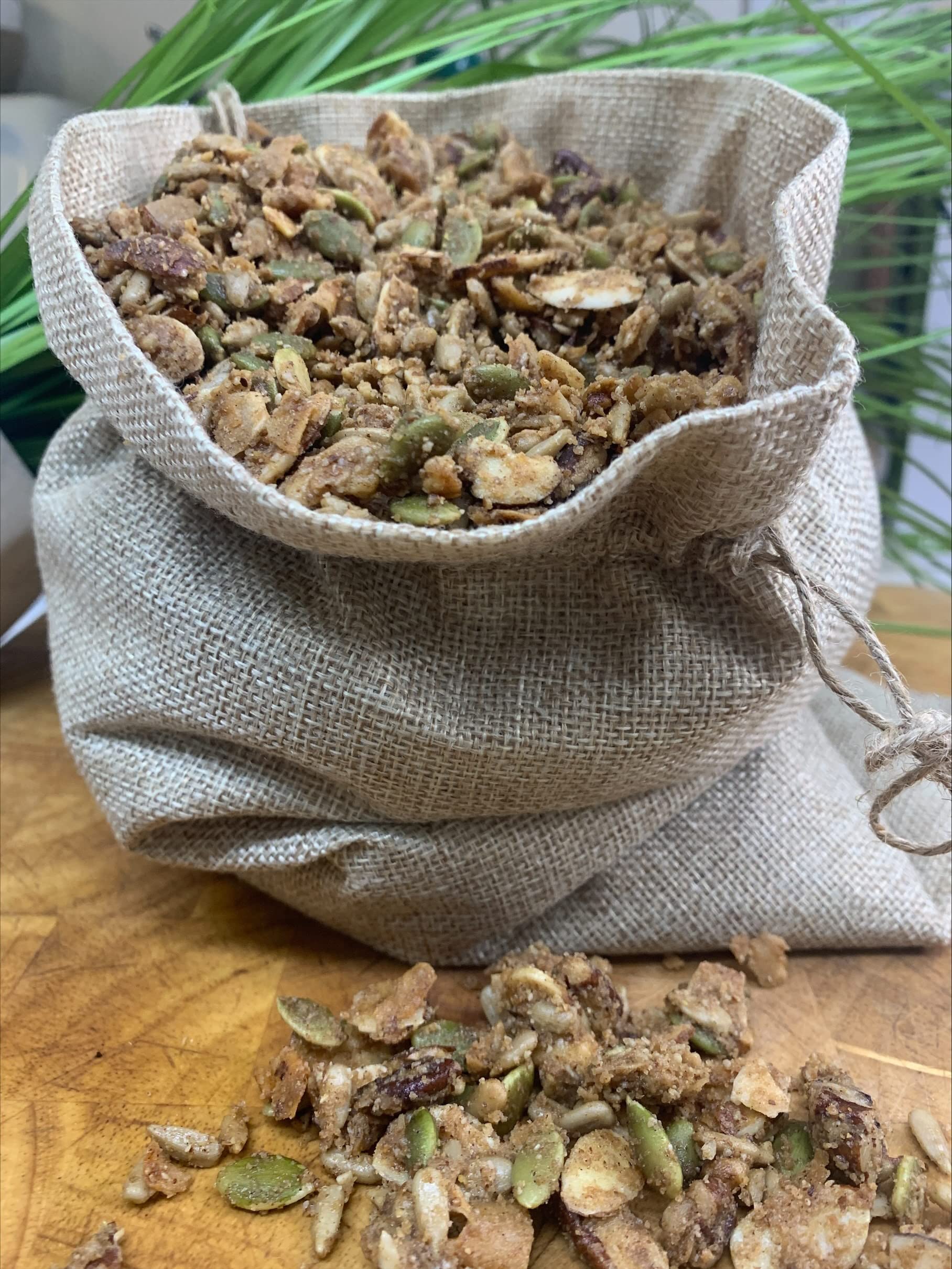 Low Sugar Low Carb Keto Granola Cereal | Nut-oriously Original, 10 Lbs | Nutty Girl Keto Girlnola® | Healthy Breakfast & Snack for Weight Loss & Diabetic Diet