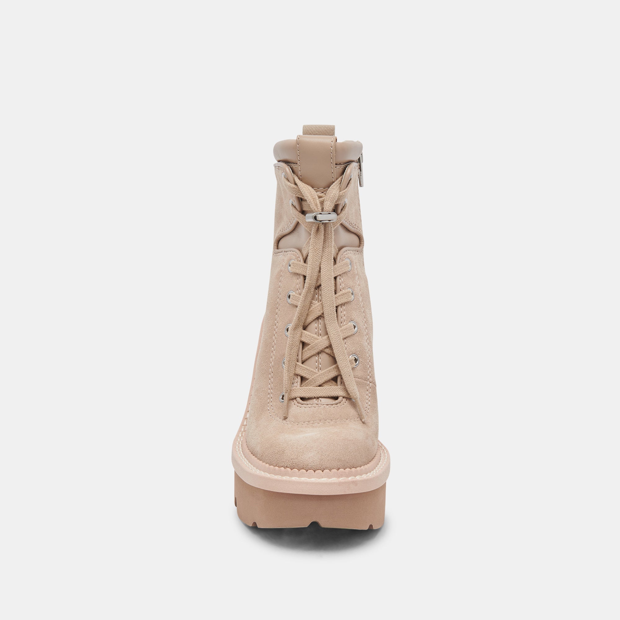 DOMMIE BOOTS TAUPE SUEDE - Stylish Women's Ankle Boots for Fall & Winter | Comfortable Casual & Dressy Footwear for Work, Date Night & Everyday Wear