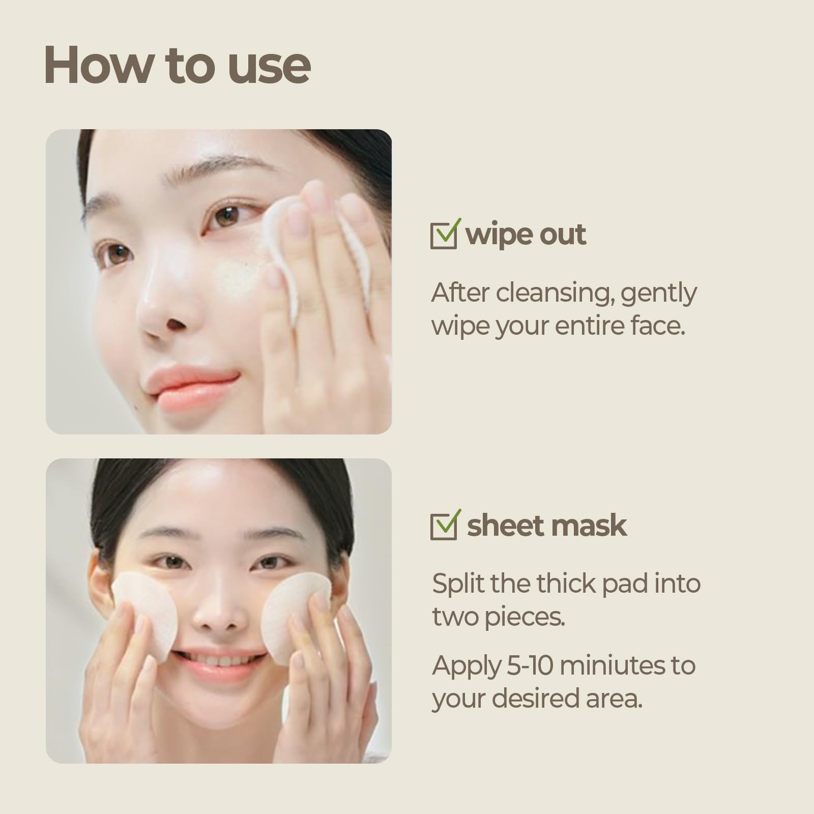 SKINFOOD Rice Daily Toner Pads - Korean Skincare Exfoliating & Hydrating Face Toner with 100% Cotton Pads | Natural Rice Water Milk for Glowing Glass Skin | Vegan, 8.81 oz (60 Pads) | Perfect for Daily Skincare Routine & Travel