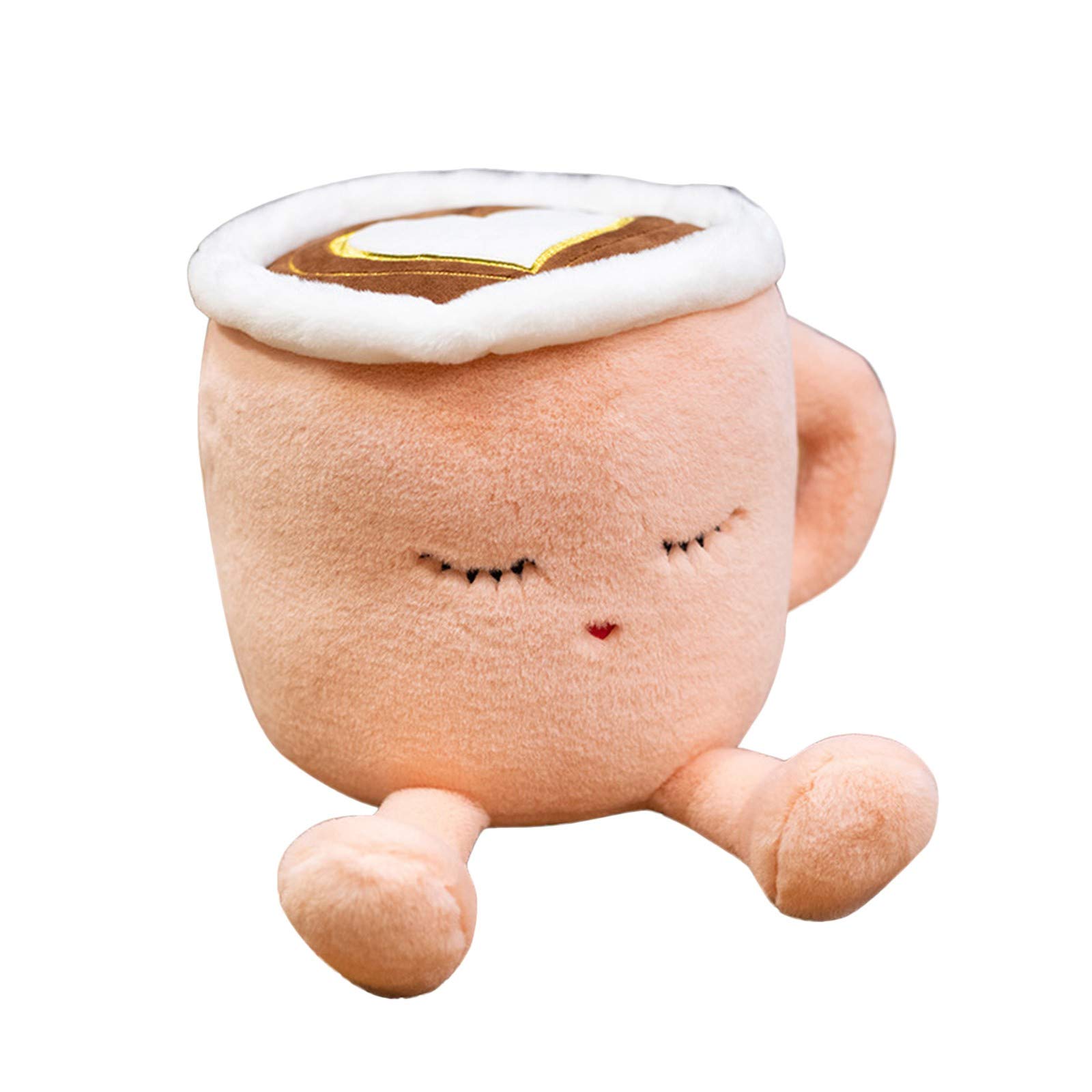 Cute Small Plush Toys - Soft Stuffed Animal Coffee Mug Plushies, Adorable Doll Toys for Kids | Perfect Gift for Birthdays & Home Decor