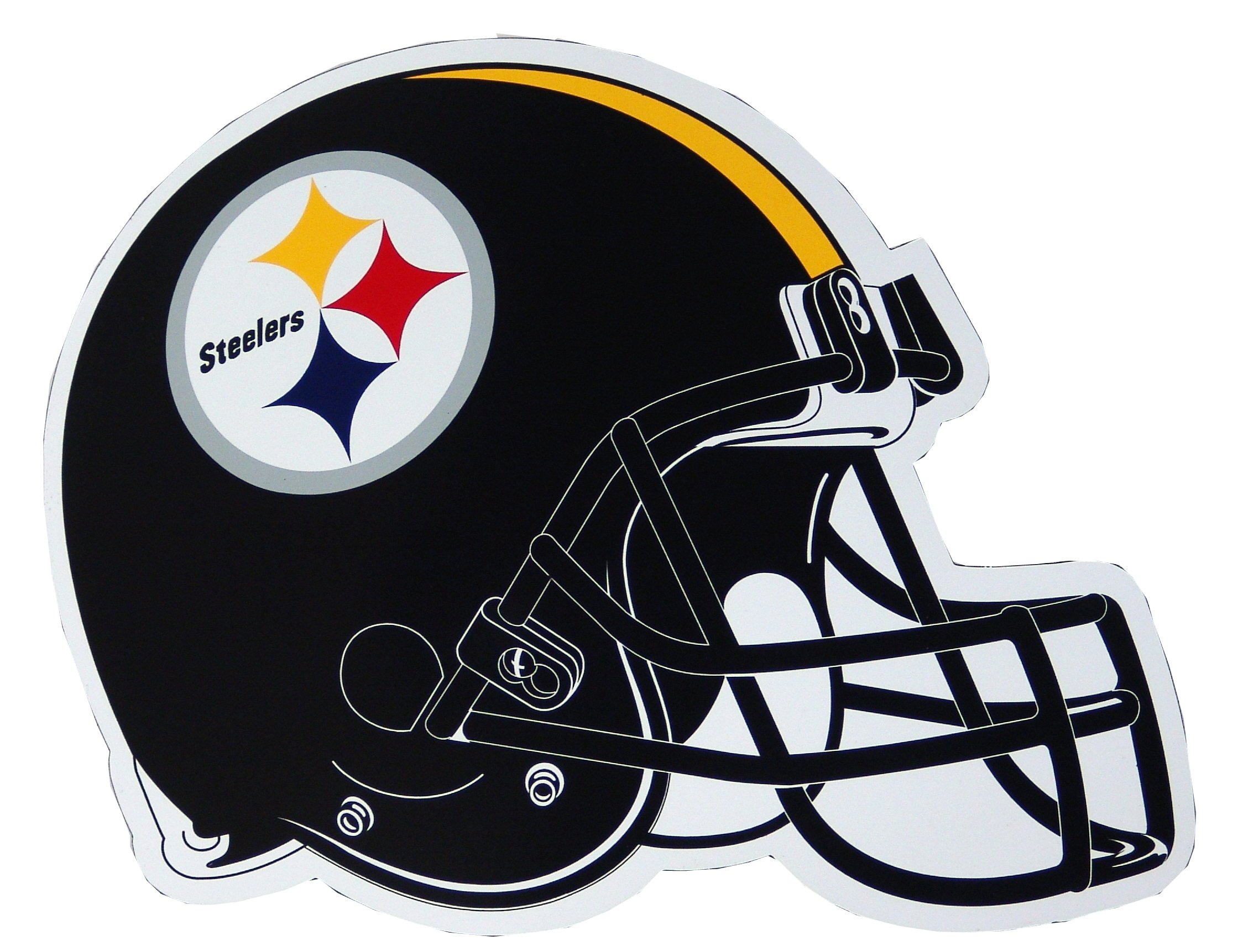 Fremont Die NFL Fan Shop Vinyl Helmet Magnet - Officially Licensed Team Logo Car Decoration for Football Fans & Tailgating Parties - Perfect for Game Day, Office Decor, and Refrigerator Displays