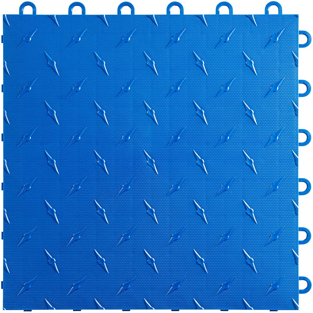 Speedway Garage Floor Diamond Tile - 12