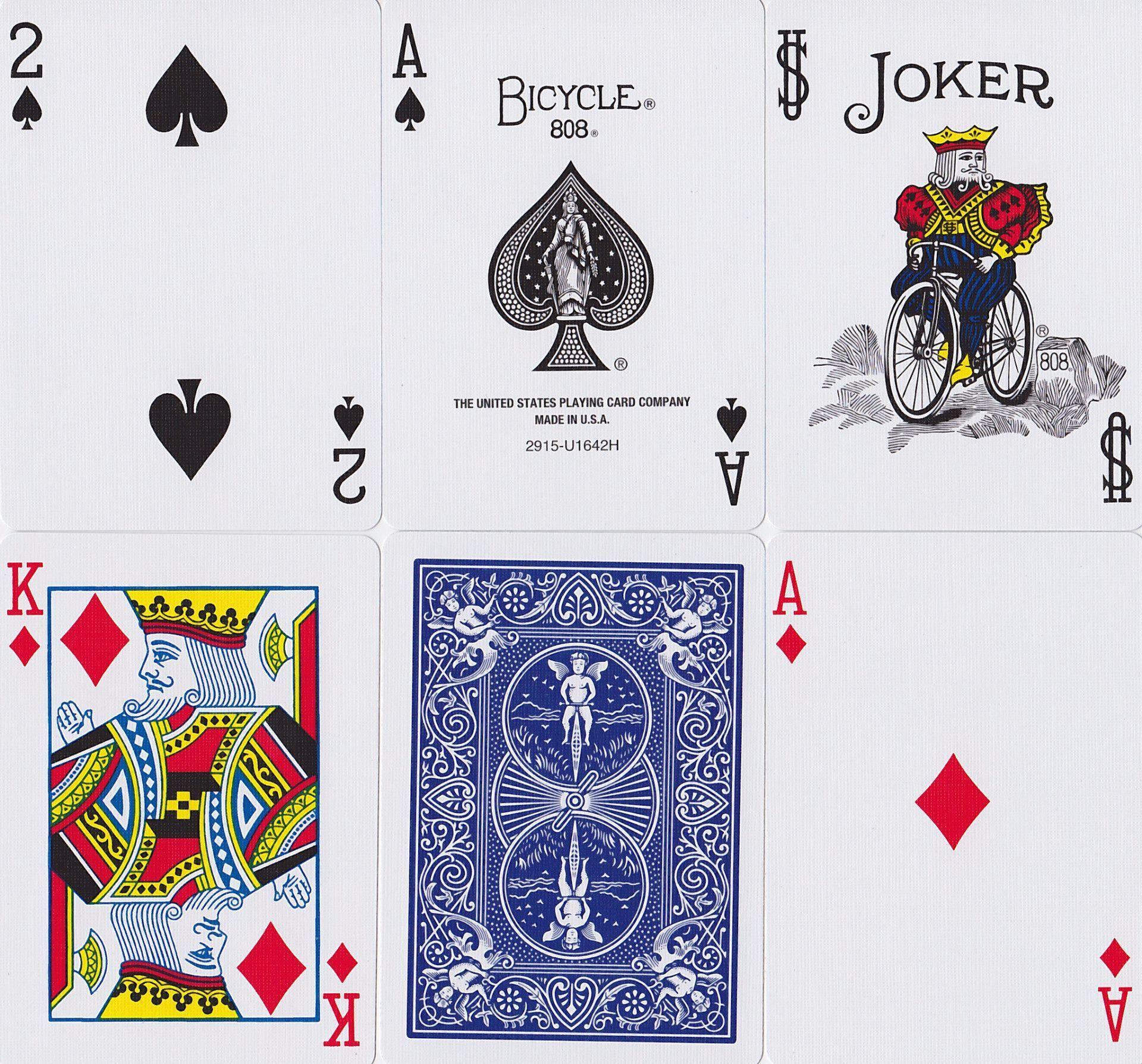 Bicycle® Standard Playing Cards - Premium Quality Poker Cards for Magic Tricks, Card Games, and Casino Night Entertainment
