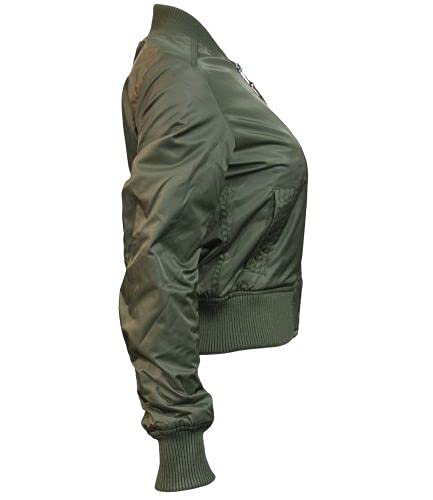 Top Gun Official MA-1 Bomber Jacket for Men - Classic Military Flight Jacket - Perfect for Halloween, Cosplay & Aviation Enthusiasts