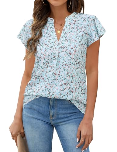 Green-floral Print