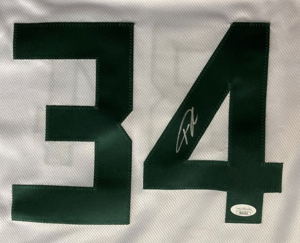 Giannis Antetokounmpo Milwaukee Bucks Signed White Basketball Jersey with JSA COA - Authentic NBA Memorabilia for Collectors & Fans, Perfect for Display, Gifts & Sports Memorabilia Collections