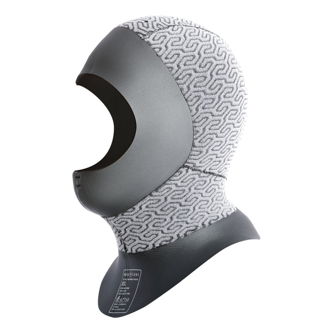 Aqua Lung Seawave+ Dive Hood - Neoprene Scuba Snorkeling Hood for Warm & Cold Water - Perfect for Scuba Diving, Snorkeling, and Water Sports