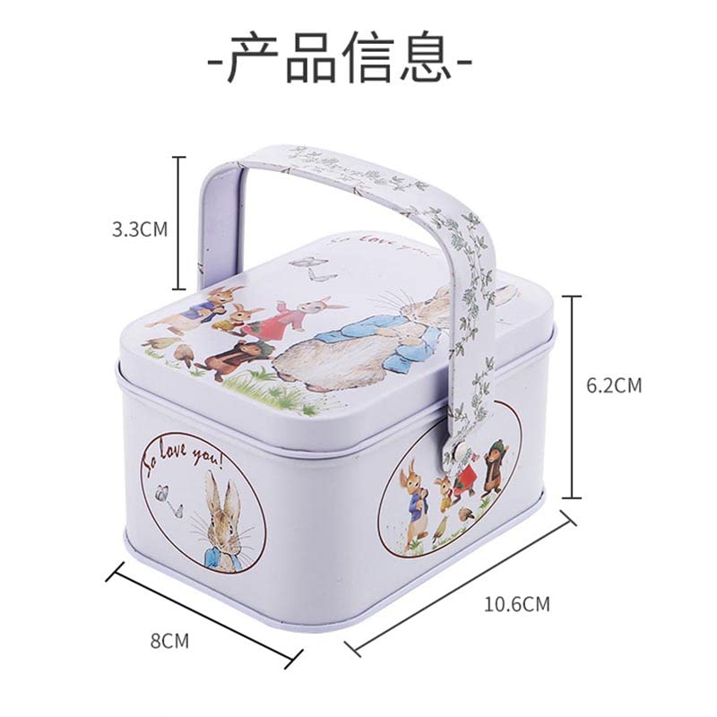 White Rabbit Toffee Candy Gift Box - 170g (6oz) Classic Chinese Milk Candy, Perfect for Easter Gifts, Birthday Presents & Holiday Treats
