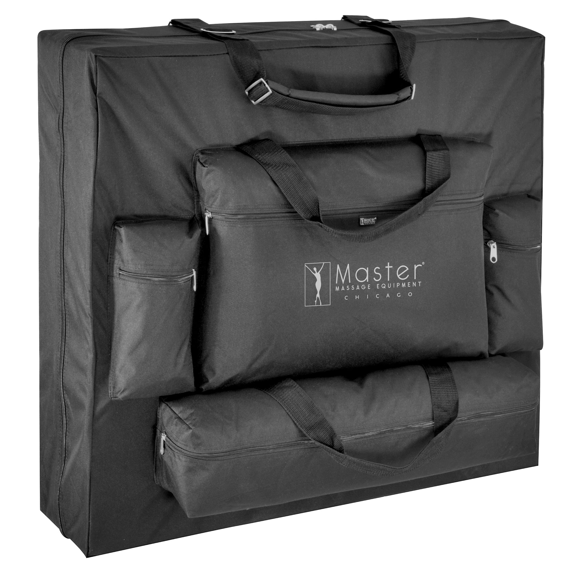 Master Massage 30 Monaco Airwave Full Body Stretching Portable Massage Table with Airbags - Professional Massage Therapy for Home, Spa & Travel Use