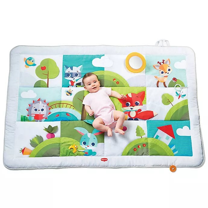 Tiny Love Meadow Days Super Mat - Soft & Safe Baby Play Mat for Crawling & Tummy Time - Perfect for Nursery, Daycare & Home Play Areas