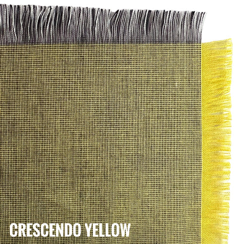 Indie Fabric Studio Symphony Whimsical Weaves - Lanna Woven Shot Cotton Fabric in Crescendo Yellow (SYM23 1_SH_1.7) - Perfect for Quilting, Home Decor & DIY Craft Projects
